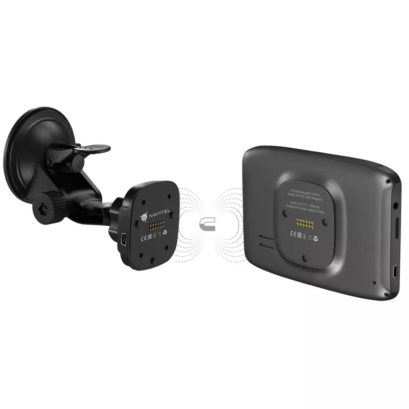 Πλοηγός GPS Navitel Navitel E505 Magnetic – οθόνη αφής TFT 5 ιντσών, 8 GB, MicroSD, Handheld/Σταθερό, 161 g