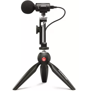 Shure MV88+ VIDEO KIT Black μικρόφωνο επιτραπέζιο