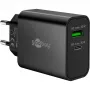 Goobay USB-C PD GaN Dual-γρήγορος φορτιστής 30 W μαύρο (75335)