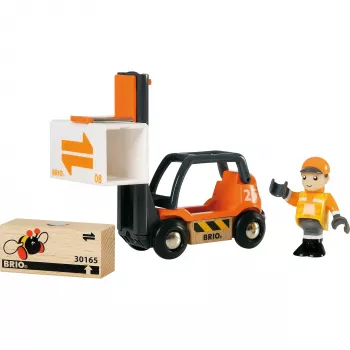 Σετ όχημα παιχνίδι και αξεσουάρ γραμμής Ravensburger BRIO 33573 — 4 τεμ., πολύχρωμο, συνιστώμενη ηλικία από 0,3 έτη