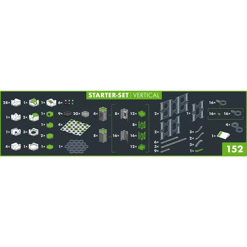 Παιχνίδι-Πίστα με μπίλιες Ravensburger GraviTrax PRO Starter-Set Vertical από 8 ετών
