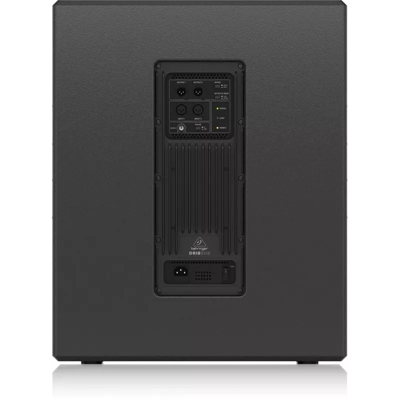 Behringer DR18SUB Subwoofer Μαύρο Ενεργό subwoofer 800 W
