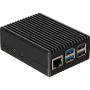Joy-IT RB-AlucaseP5-08 θήκη SBC κατάλληλη για πλακέτες ανάπτυξης Raspberry Pi περιλαμβάνεται (RB-AlucaseP5-08)
