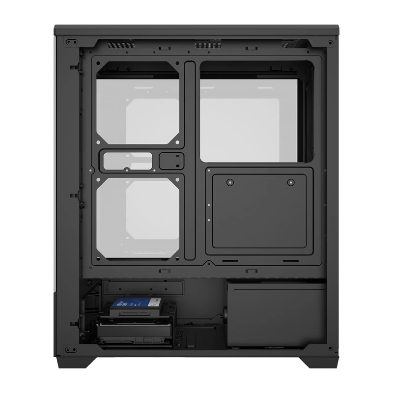 Κουτί υπολογιστή DarkFlash C365 (μαύρο) Mid-Tower ATX/Micro-ATX/Mini-ITX