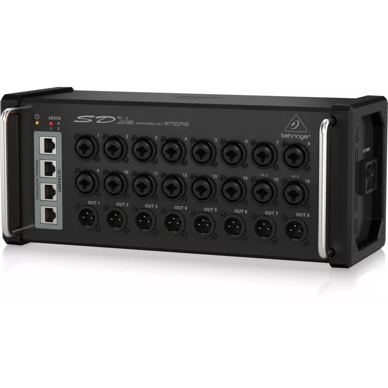 Stagebox Behringer SD16 Μαύρο Μέταλλο