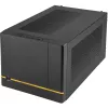 SilverStone SUGO SG14B - Tower - Mini-DTX - χωρίς τροφοδοτικό (ATX / PS/2) - Μαύρο - USB/Audio (SST-SG14B)