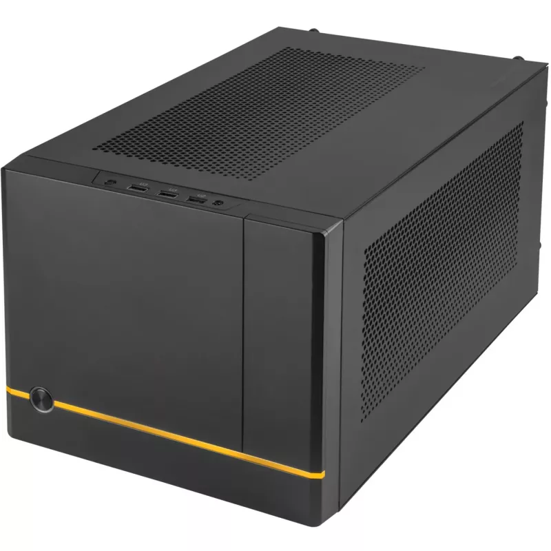 SilverStone SUGO SG14B - Tower - Mini-DTX - χωρίς τροφοδοτικό (ATX / PS/2) - Μαύρο - USB/Audio (SST-SG14B)