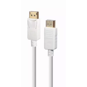 Καλώδιο DisplayPort Gembird CC-DP2-6-W – DisplayPort σε DisplayPort, 1,8 m, λευκό