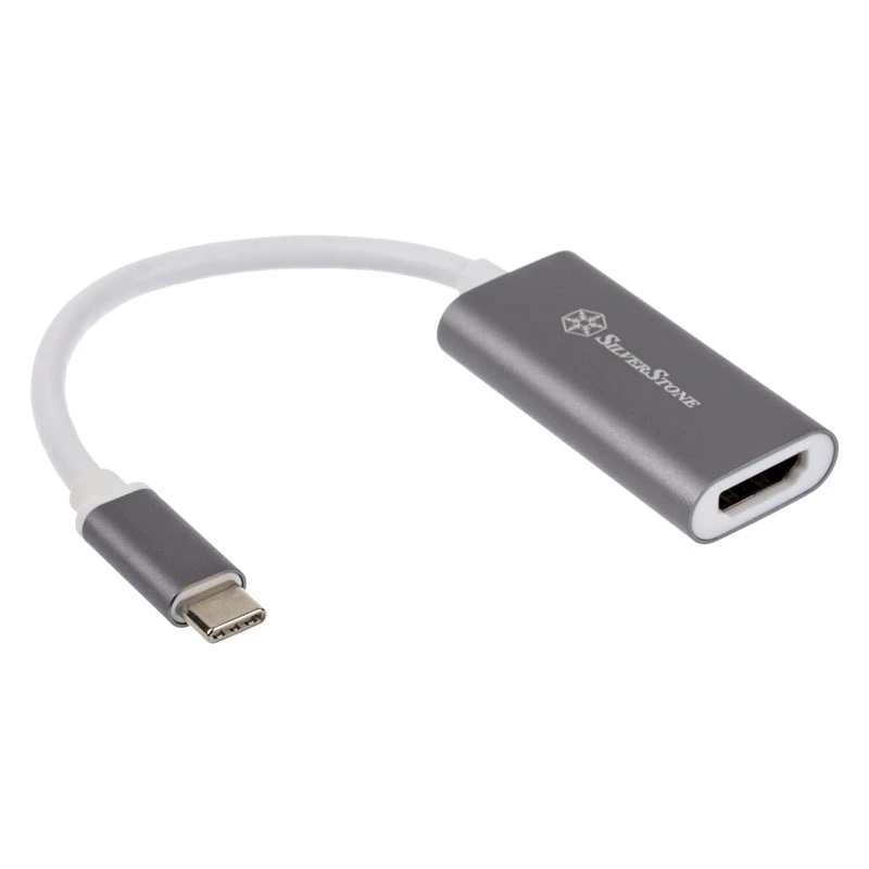 Αντάπτορας SILVERSTONE USB 3.1 Type-C σε HDMI 2.0b SST-EP07C-E, Αντάπτορας εξόδου βίντεο