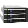 Κάλυμμα θήκης δίσκου Icy Dock MB153SP-B Μαύρο