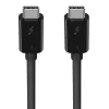 Καλώδιο USB-C σε USB-C Belkin F2CD084bt0.8MBK 0,8 m 40 Gbit/s Μαύρο