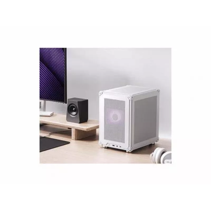 Κουτί υπολογιστή Jonsbo C6 ITX κουτί λευκό