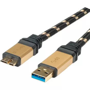 ROLINE Gold καλώδιο USB 3.0, βύσμα USB A - βύσμα USB 3.0 Micro B 2,0m (11.02.8879)
