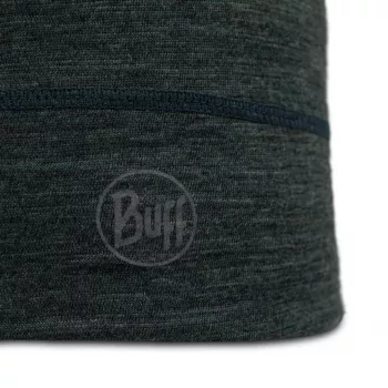 Beanie Buff Merino Lightweight Multistripes Forest — Buff ελαφρύ σκουφί από μαλλί μερινό, unisex, σκούρο πράσινο, 125 g/m²