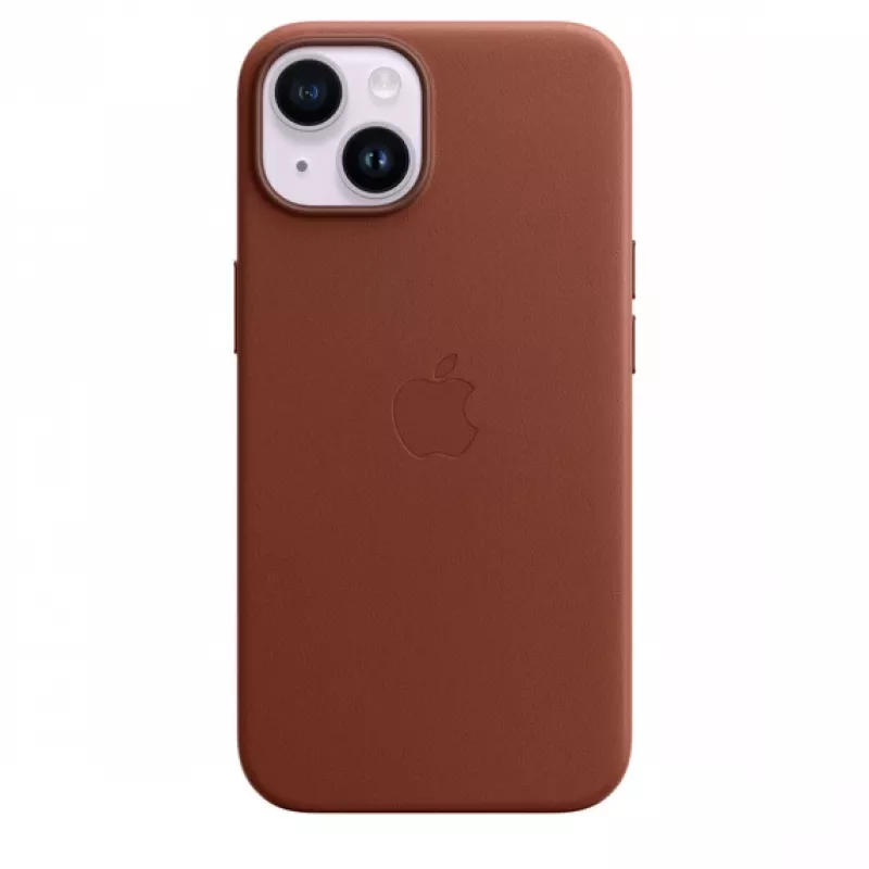 Apple | 14 Θήκη δέρματος με MagSafe | Θήκη με MagSafe | Apple | iPhone 14 | Δέρμα | Umber