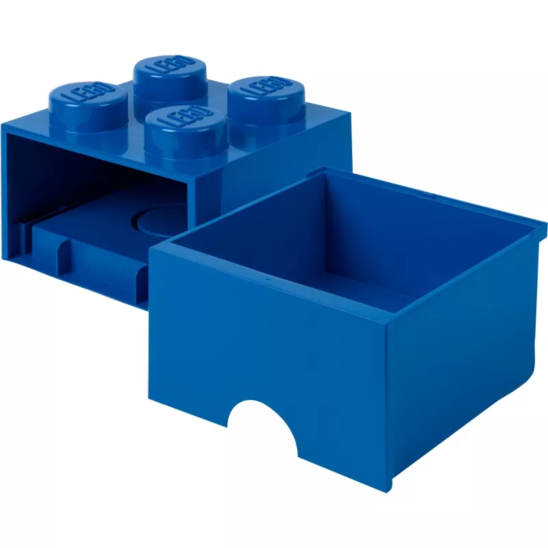LEGO Brick Drawer 4 Blue, κουτί αποθήκευσης μπλε