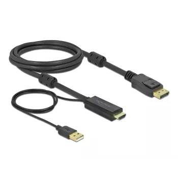 Καλώδιο HDMI σε DisplayPort DeLOCK 85964 4K 30 Hz 2 m