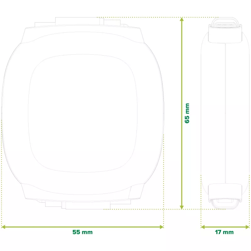 Καλώδιο USB-C InLine 35850, 100W Power Delivery, 0,80 m, μαύρο/γκρι