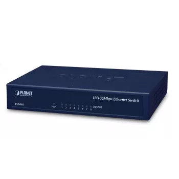 Διακόπτης δικτύου PLANET FSD-803 Fast Ethernet 10/100