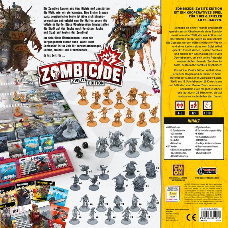Zombicide 2. Έκδοση Οικογενειακό παιχνίδι
