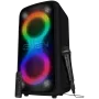 Sven PS-1000 Φορητό ηχείο πάρτι 160 W, Bluetooth, FM, Karaoke, Μαύρο