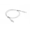 LANBERG Cat6 U/UTP RJ-45 Καλώδιο δικτύου PCU6-10CC-0100-S, 1 m, γκρι