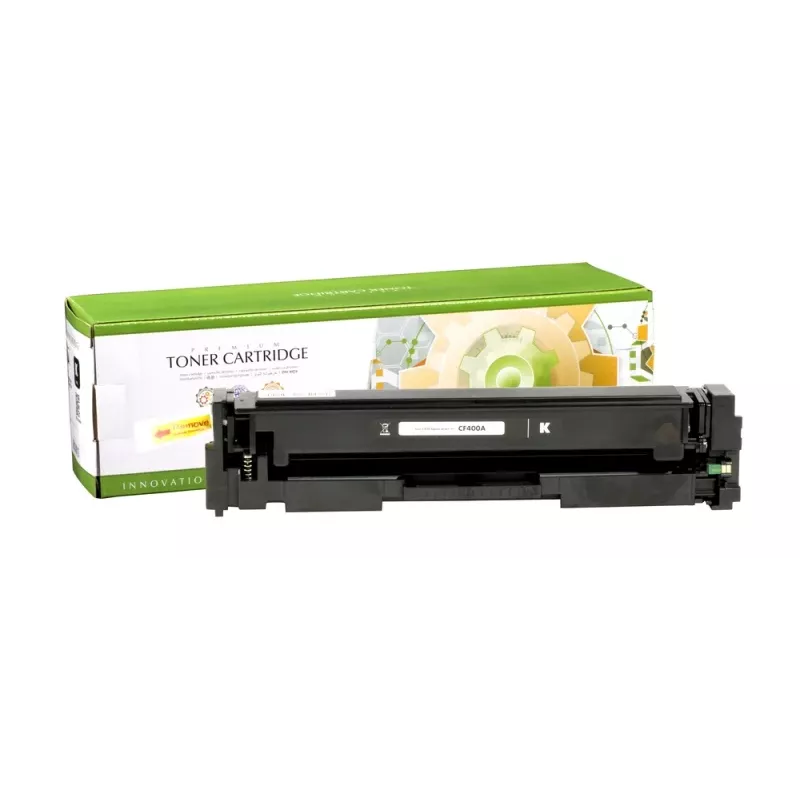 Συμβατό Static Control Hewlett-Packard CF400A / Canon CRG 045 μαύρο, 1500 σελίδες