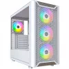 Montech XR Wood Midi-Tower Λευκό