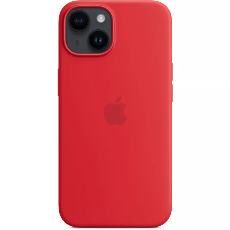 Apple iPhone 14 Θήκη σιλικόνης με MagSafe, (PRODUCT)Κόκκινο