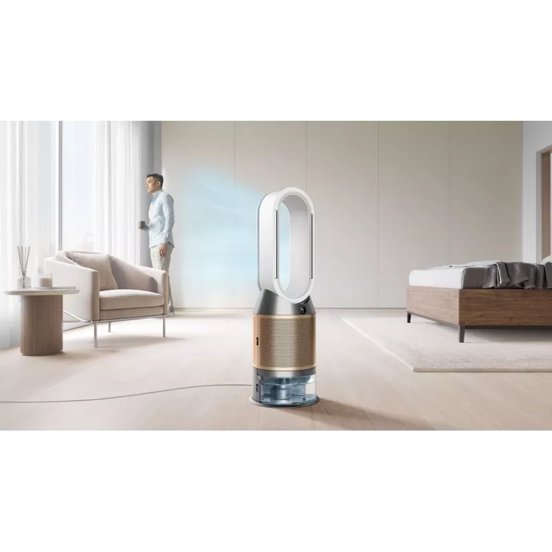 καθαριστής αέρα Dyson Purifier Humidify + Cool De-Nox 62.4 dB 45 W χρυσό λευκό