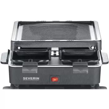 Severin Mini Raclette Grill 4 μικρά αντικολλητικά τηγανάκια 600 W