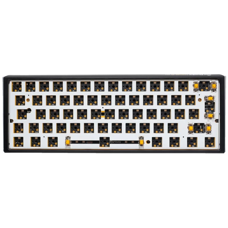 Ducky One 3 Hot-Swap Barebone Mini Πληκτρολόγιο Gaming USB US Αγγλικά Μαύρο