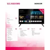 Τηλεόραση LED Smart Display 24 ιντσών SENCOR SLE 24S830MB — ανάλυση HD, ενεργειακή κλάση E