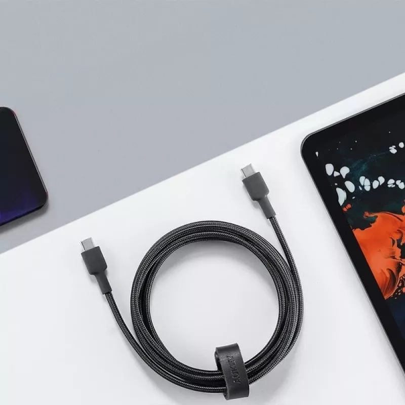 Καλώδιο USB-C Aukey CB-CD45 0,9 m – USB Type-C σε USB-A, υποστήριξη Quick-Charge