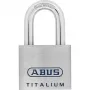 Λουκέτο ABUS 96TI/50 Titalium, διαφορετικό κλειδί, αλουμίνιο, σκληρυμένος χάλυβας