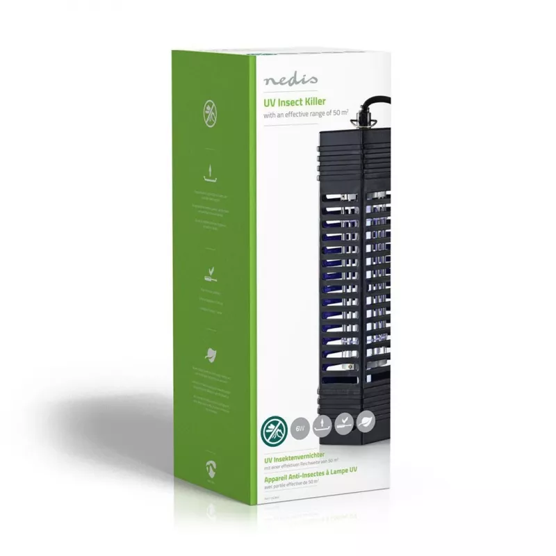 Nedis INKI110CBK6 παγίδα εντόμων μαύρη