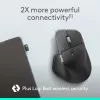 Logitech MX Master 4 for Business Ποντίκι – Ασύρματο + Bluetooth, 8000 DPI, Graphite | Logitech