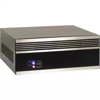 Κουτί υπολογιστή INTER-TECH S21 μαύρο/ασημί ATX Υποστήριξη για 6 ανεμιστήρες