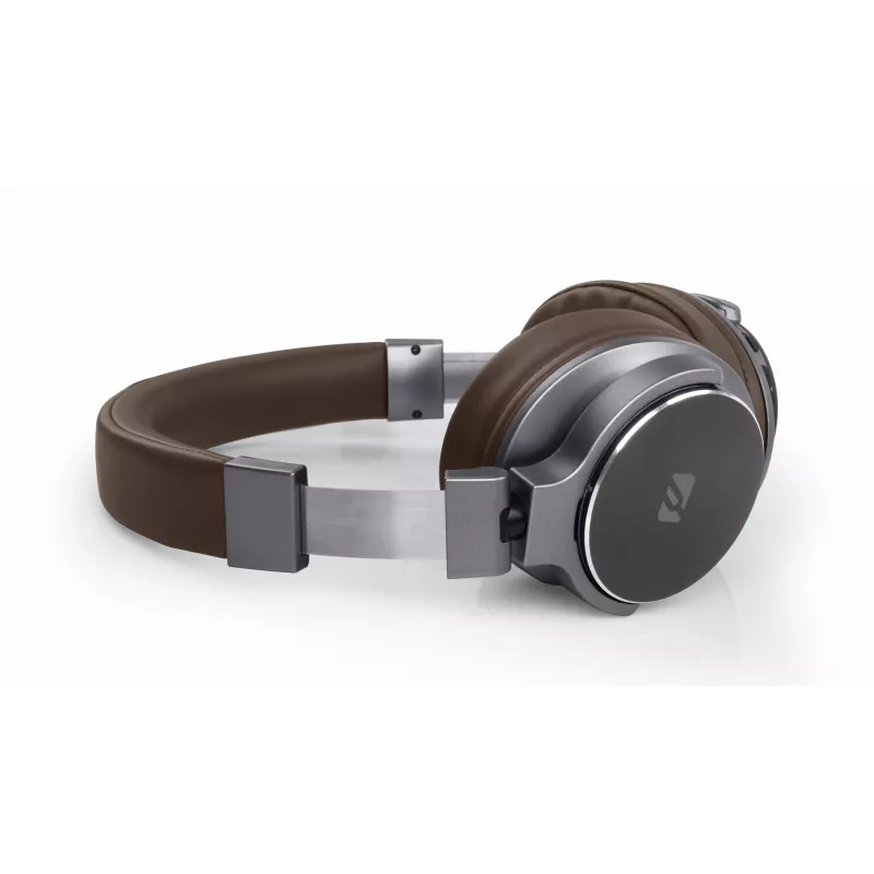 Muse M-278 BT Headset Ασύρματα ακουστικά κεφαλής Micro-USB Bluetooth καφέ, ασημί