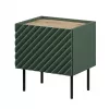 Cama Meble ONDA 301462 κομοδίνο, σετ 2 τεμαχίων, 50×40×54 cm, πράσινο