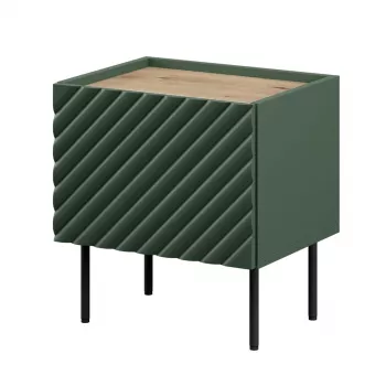 Cama Meble ONDA 301462 κομοδίνο, σετ 2 τεμαχίων, 50×40×54 cm, πράσινο