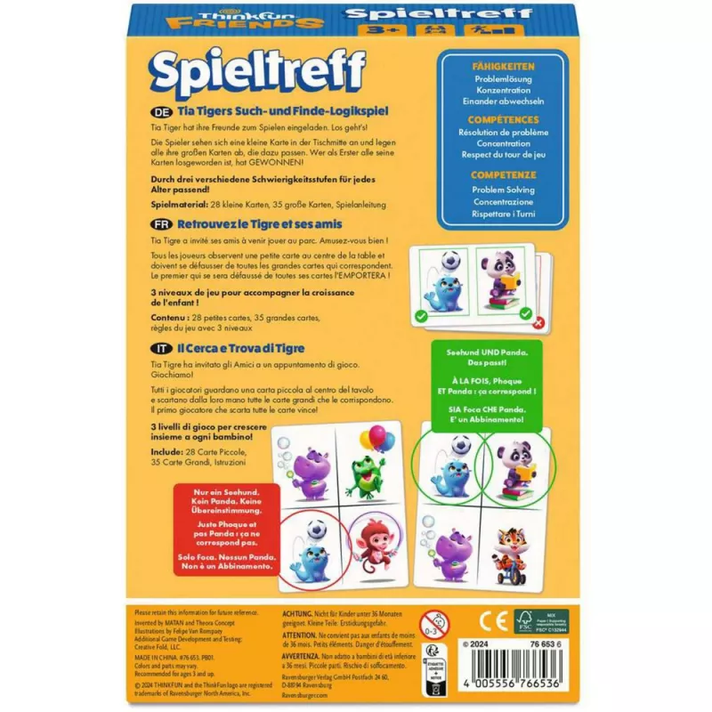 Friends: Spieltreff, παιχνίδι μνήμης