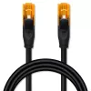Καλώδιο δικτύου UTP Cat6 QOLTEC 25 m, 2×RJ45, μαύρο