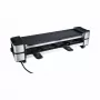 Raclette χυτοσιδήρου RC 140 μαύρο/ανοξείδωτο, 600 Watt, αναστρέψιμη πλάκα ψησίματος