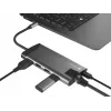NATEC Fowler Plus USB Type-C μαύρο γκρι MicroSD SD hub