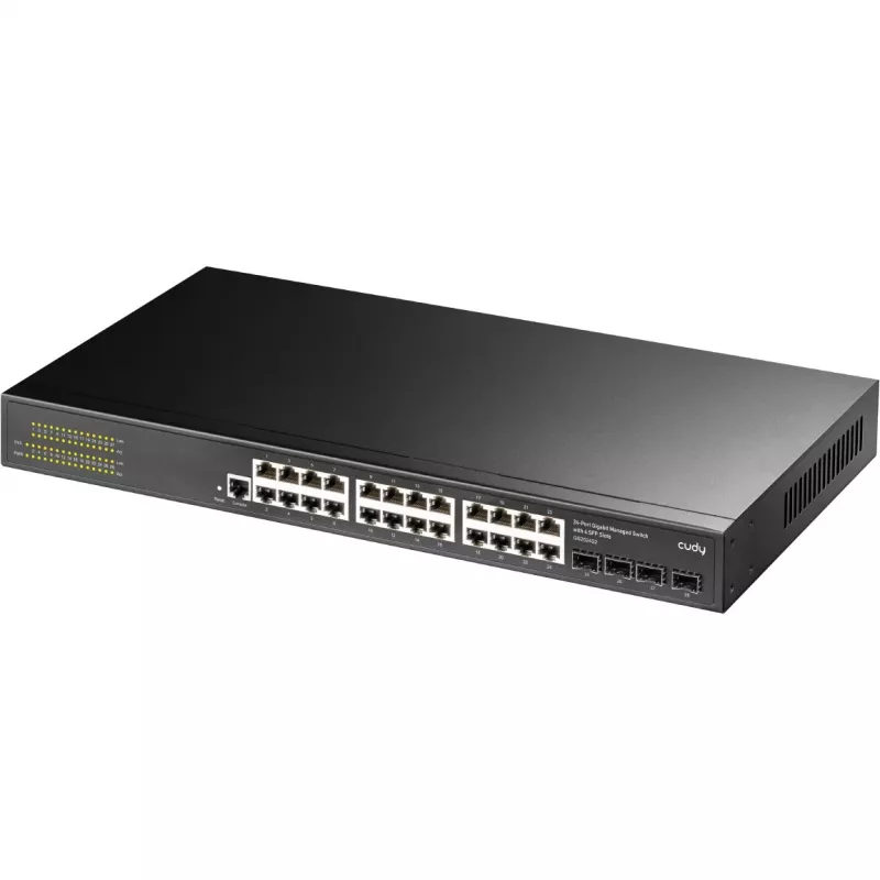 Managed Switch Cudy GS2024S2 L2/L3 Gigabit Ethernet 24 Θύρες 1U