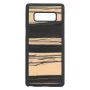 Θήκη smartphone Man and Wood για Samsung Galaxy Note 8 — λευκό έβενος μαύρο φινίρισμα