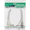 Microconnect USBAB5ANGLED-L Καλώδιο USB USB 2.0 5 m USB A USB B λευκό