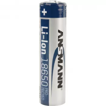 ANSMANN - Μπαταρία 18650 - Li-Ion - 2600 mAh - 9,36 Wh - Ασημί (1307-0000)