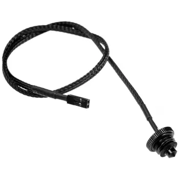 Alphacool Eiszapfen 17596 επίπεδος αισθητήρας θερμοκρασίας, G1/4, μαύρος